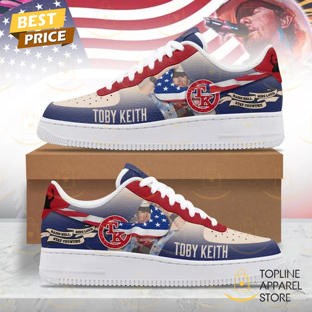 Toby Keith Raise Hell Air Force Shoes Toby Keith Raise Hell Air Force Shoes