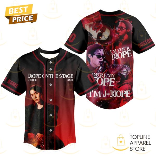 Personalzied J-Hope BTS Hope On The Stage Tour Baseball Jersey