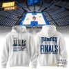 2025 Western Conference Champions Oklahoma City Thunders Finals Hoodie – Blue