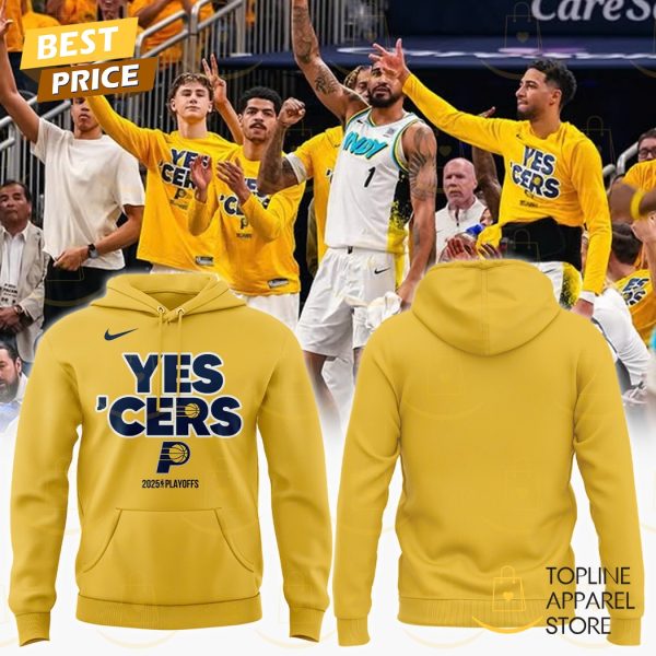 2025 Playoffs Indiana Pacers Basketball Hoodie – Gold