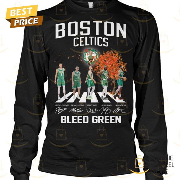 Boston Celtics Bleed Green Signature Unisex T-Shirt