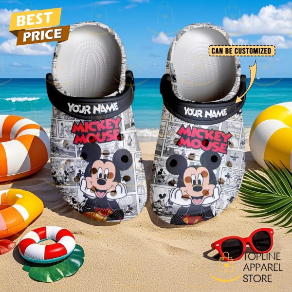Personalized Mickey Mouse Crocs