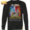 48 years 1977 2025 star wars may the 4th be with you signature thank you for the memories unisex t shirt 3 xBigX.jpg