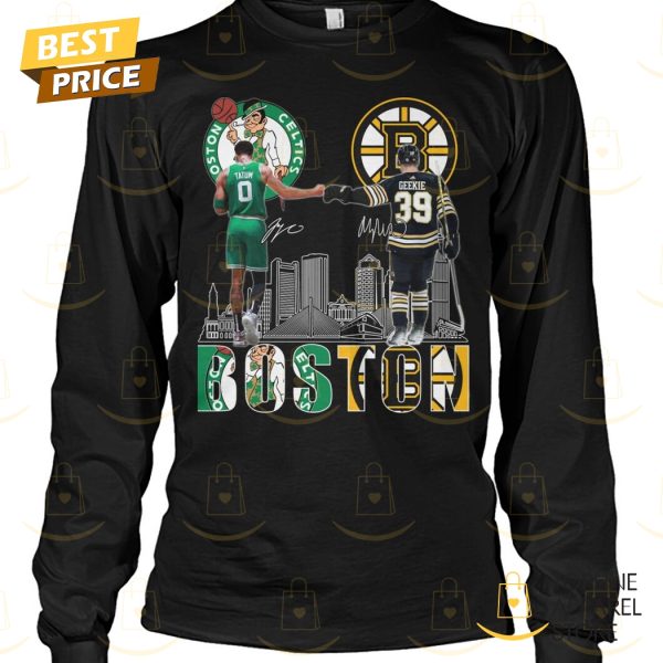 Boston Celtics x Boston Bruins Signature Unisex T-Shirt