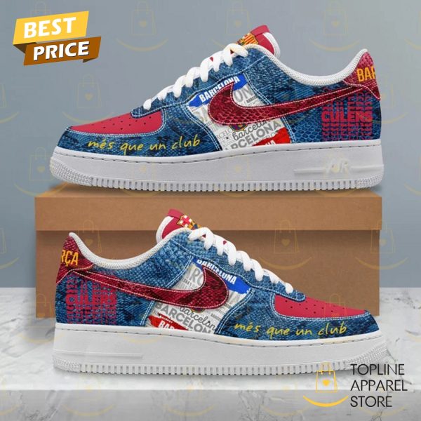 Barcelona Mes Que Un Club Air Force Shoes