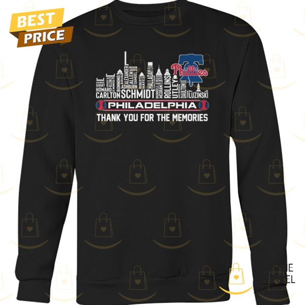 Philadelphia Phillies Thank You For The Memories Unisex T-Shirt
