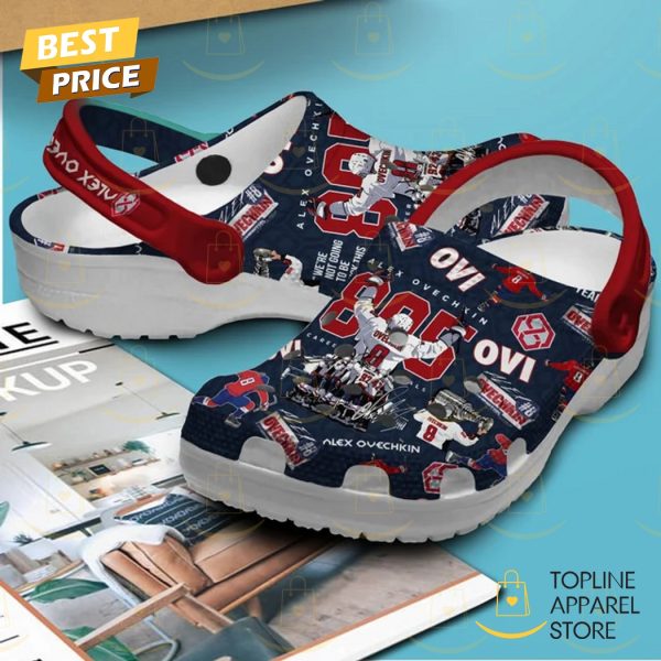 Alex Ovechkin 895 Career Goal Washington Capitals Signature Crocs