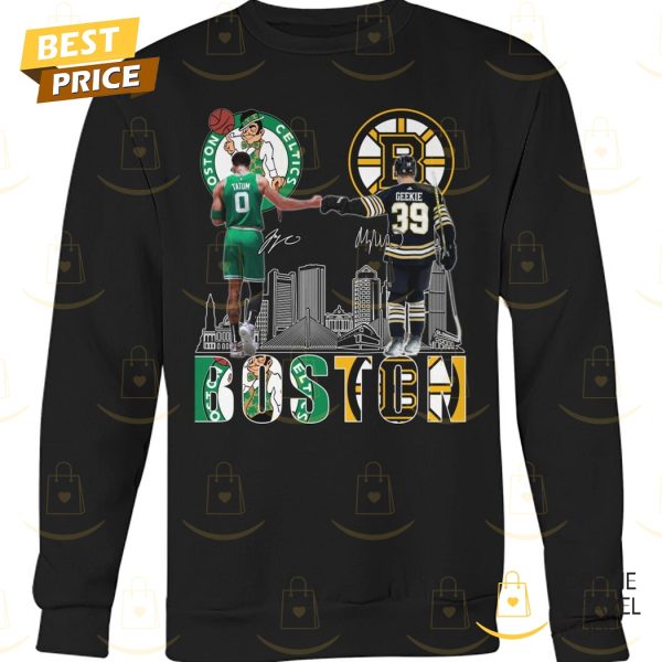 Boston Celtics x Boston Bruins Signature Unisex T-Shirt