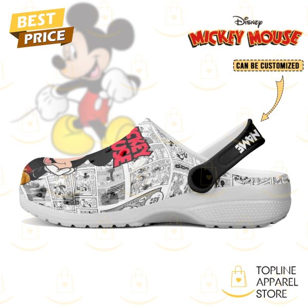 Personalized Mickey Mouse Crocs