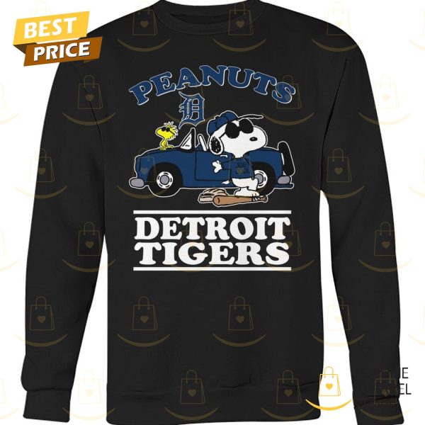 Detroit Tigers Peanuts Snoopy Unisex T-Shirt