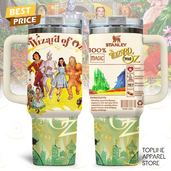 The Wizard Of Oz Tumbler With Handle And Straw