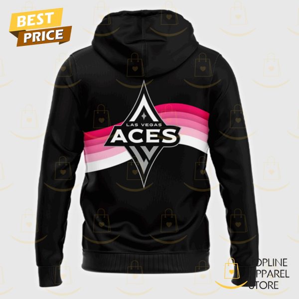 A Ja Wilson A ONE Las Vegas Aces Signature Hoodie – Black