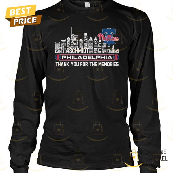 Philadelphia Phillies Thank You For The Memories Unisex T-Shirt