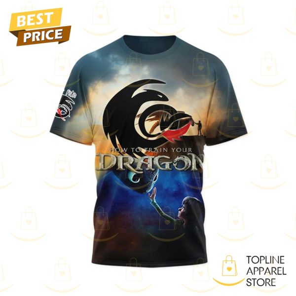 How To Train Your Dragon – You Have The Heart Of A Chief And The Soul Of A Dragon 3D T-Shirt