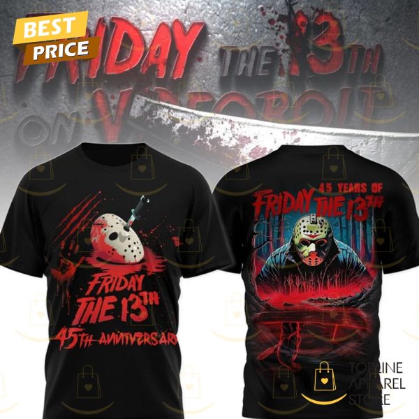 Friday The 13th 45th Anniversary 3D T-Shirt