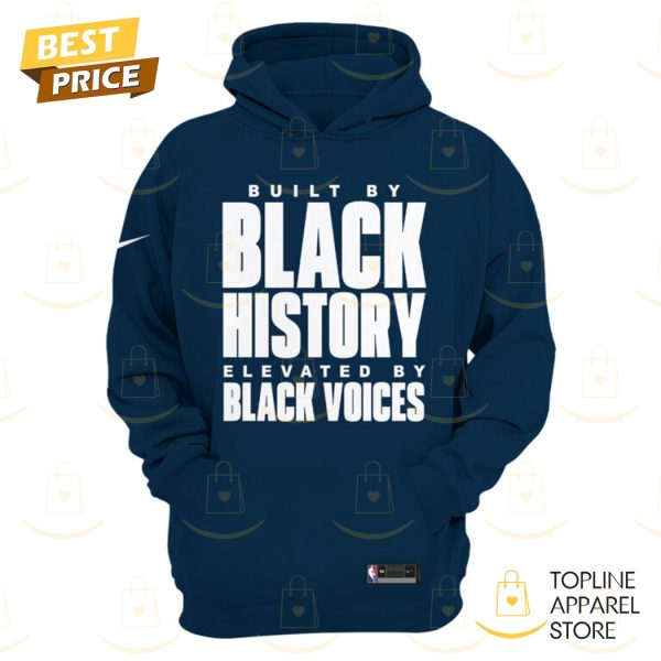 Denver Nuggets Basketbal Black History Elevated By Black Voices Hoodie