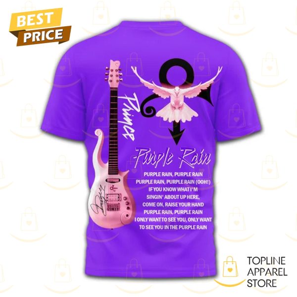 Prince Purple Rain 3D T-Shirt