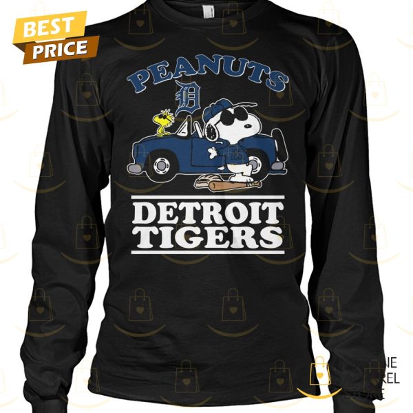 Detroit Tigers Peanuts Snoopy Unisex T-Shirt