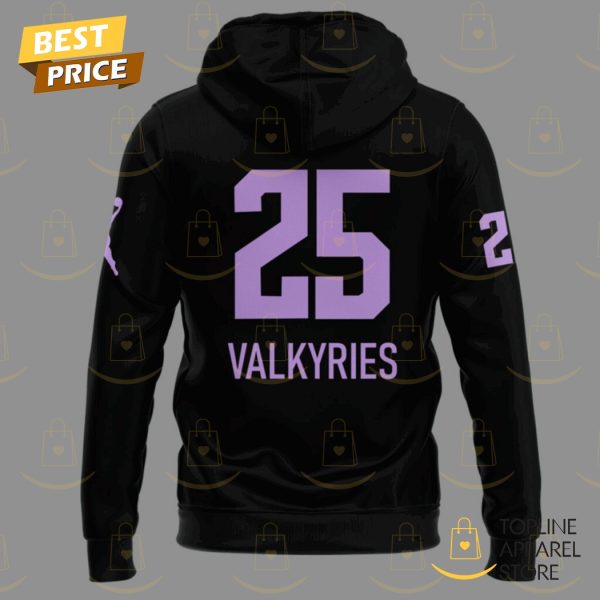 Golden State Valkyries Basketball 25 Black Hoodie