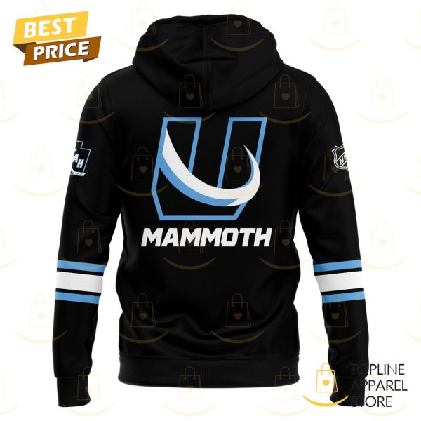 2025 Utah Mammoth Black Hoodie