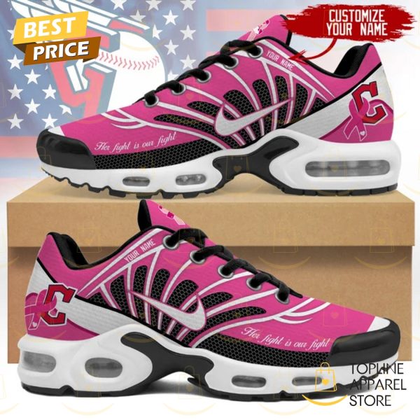 Personalized Cleveland Guardians Her Fight Is Our Fight Air Max Plus Shoes