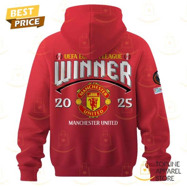 Manchester United 2025 UEFA Europa League Champions Hoodie