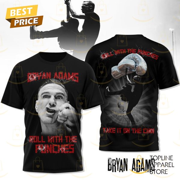 Bryan Adams Roll With The Punches 3D T-Shirt