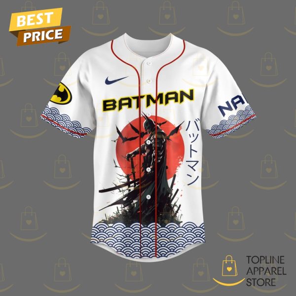 Personalized Batman Born In Darkness Baseball Jersey