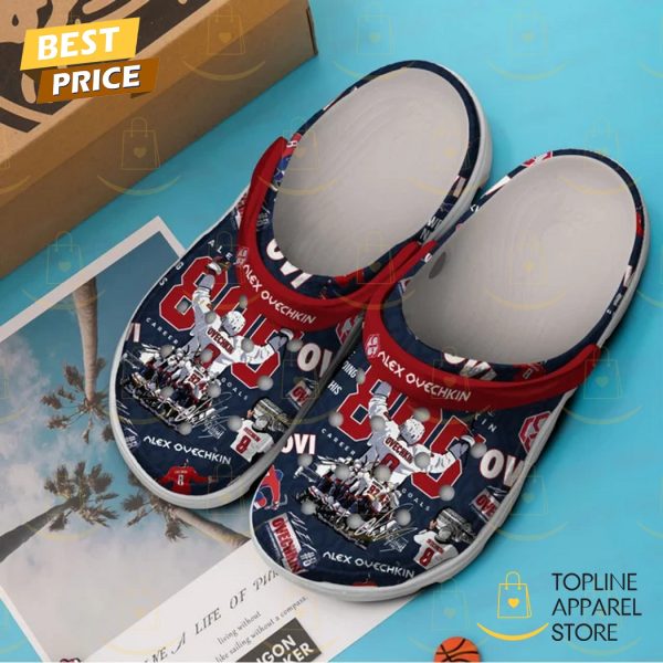 Alex Ovechkin 895 Career Goal Washington Capitals Signature Crocs
