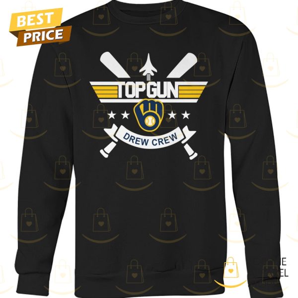 Top Gun Milwaukee Brewers Drew Crew Unisex T-Shirt