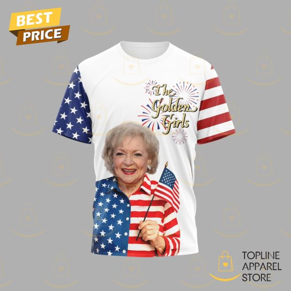The Golden Girls Freedoom Keep American Golden 3D T-Shirt