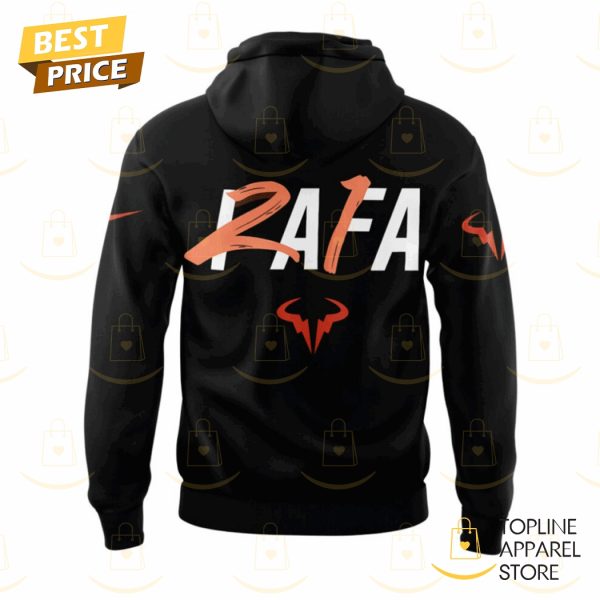 Rafael Nadal Merci Rafa 25-05-2025 Hoodie – Black