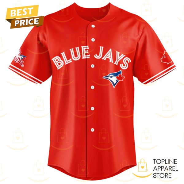Personalized Toronto Blue Jays Canada Day 2025 Baseball Jersey