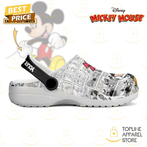 Personalized Mickey Mouse Crocs