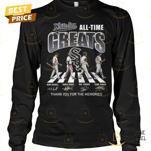 Chicago White Sox All-Time Greats Signature Thank You For The Memories Unisex T-Shirt