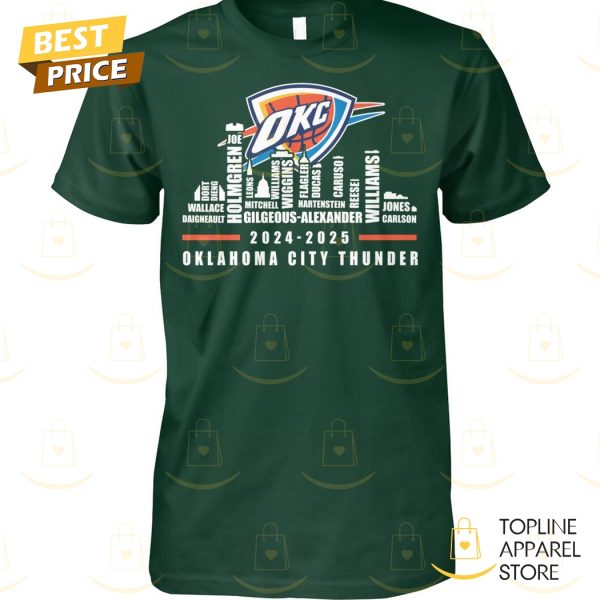 Oklahoma City Thunder 2024-2025 Unisex T-Shirt