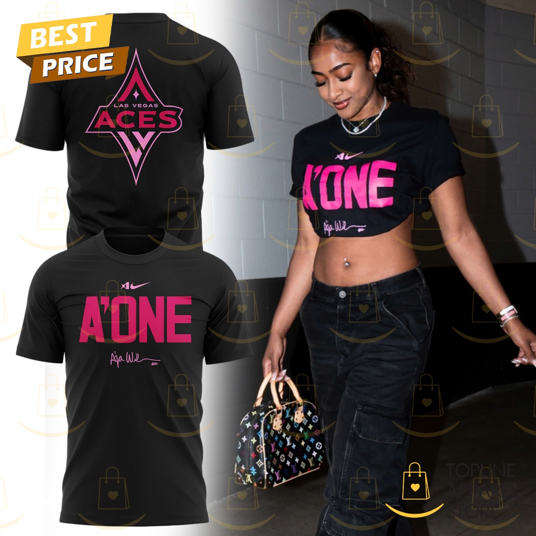 A ONE Las Vegas Aces 3D T-Shirt A ONE Las Vegas Aces 3D T-Shirt