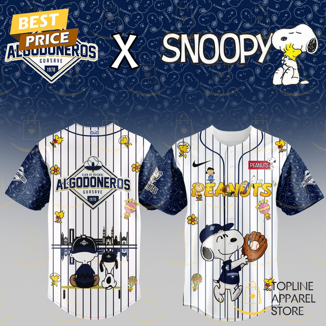 Algodoneros Se Guasave Snoopy Baseball Jersey Algodoneros Se Guasave Snoopy Baseball Jersey