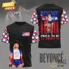 Beyonce Proud To Be An American 3D T-Shirt – White