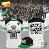Binghamton Black Bears Commissioners Cup Champions Back To Back 2024-2025 3D T-Shirt – White