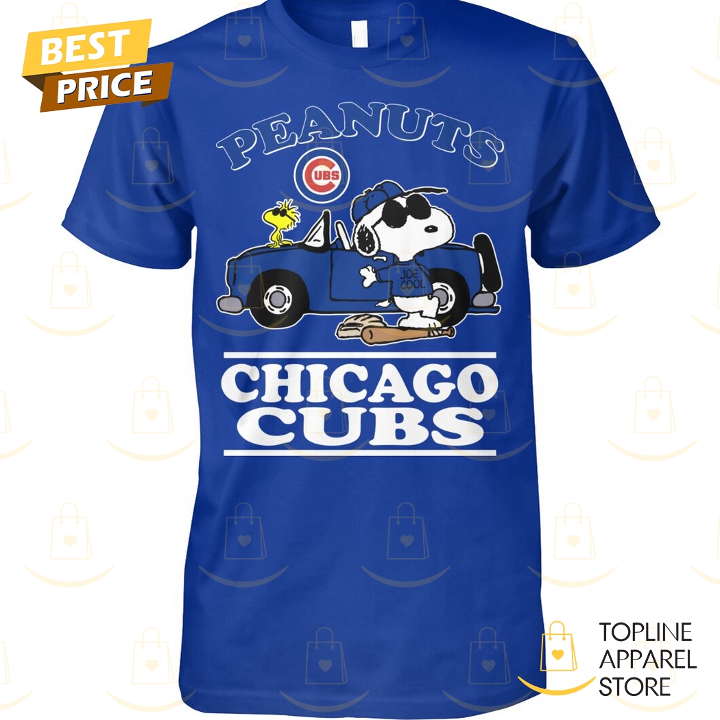 Chicago Cubs Peanuts Snoopy Unisex T-Shirt