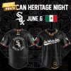 Chicago White Sox Mexican Heritage 2025 Baseball Jersey – Black