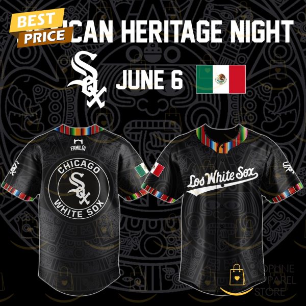 Chicago White Sox Mexican Heritage 2025 Baseball Jersey