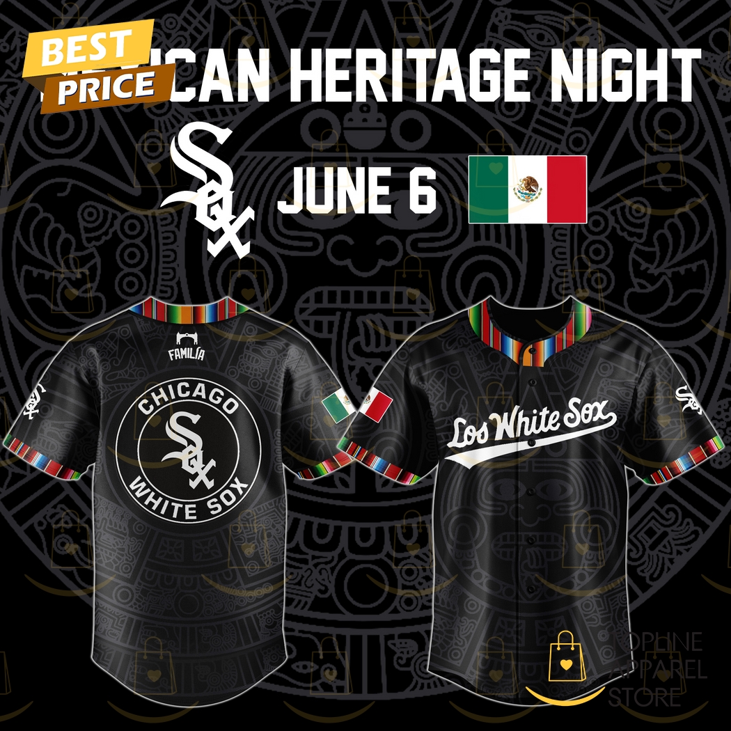 Chicago White Sox Mexican Heritage 2025 Baseball Jersey Chicago White Sox Mexican Heritage 2025 Baseball Jersey