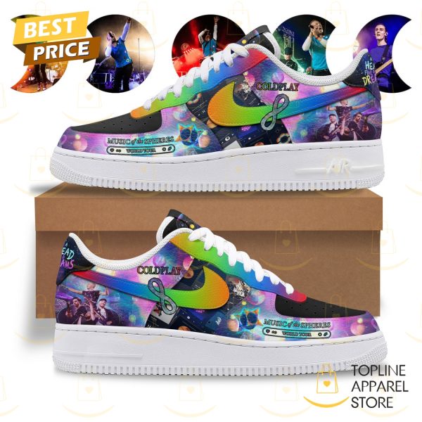Coldplay Music Of The Spheres World Tour Air Force 1 Shoes