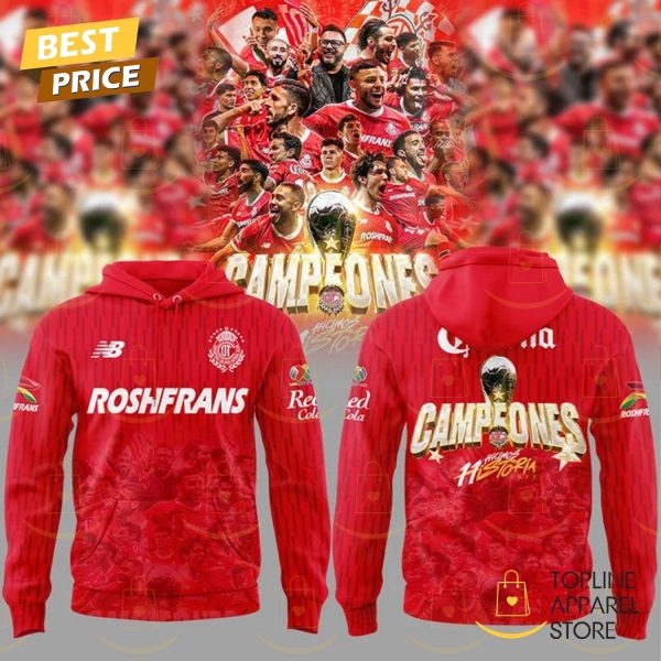 Deportivo Toluca F.C Campeon 2025 Liga MX Hoodie