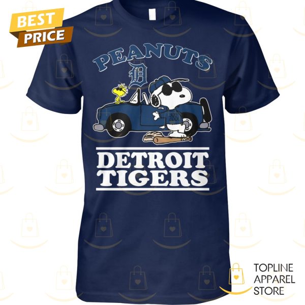 Detroit Tigers Peanuts Snoopy Unisex T-Shirt