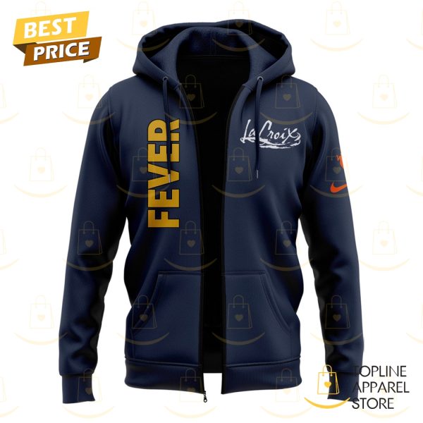 Caitlin Clark Indiana Fever 2025 Zip Hoodie – Blue
