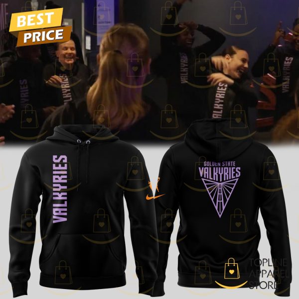 Golden State Valkyries 2025 Black Hoodie