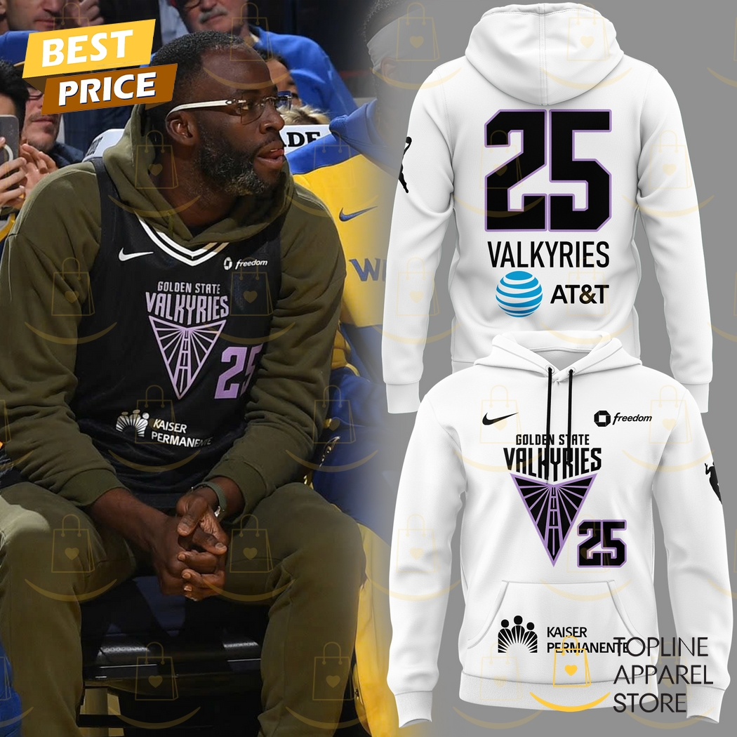 Golden State Valkyries Basketball 25 Hoodie - White Golden State Valkyries Basketball 25 Hoodie - White